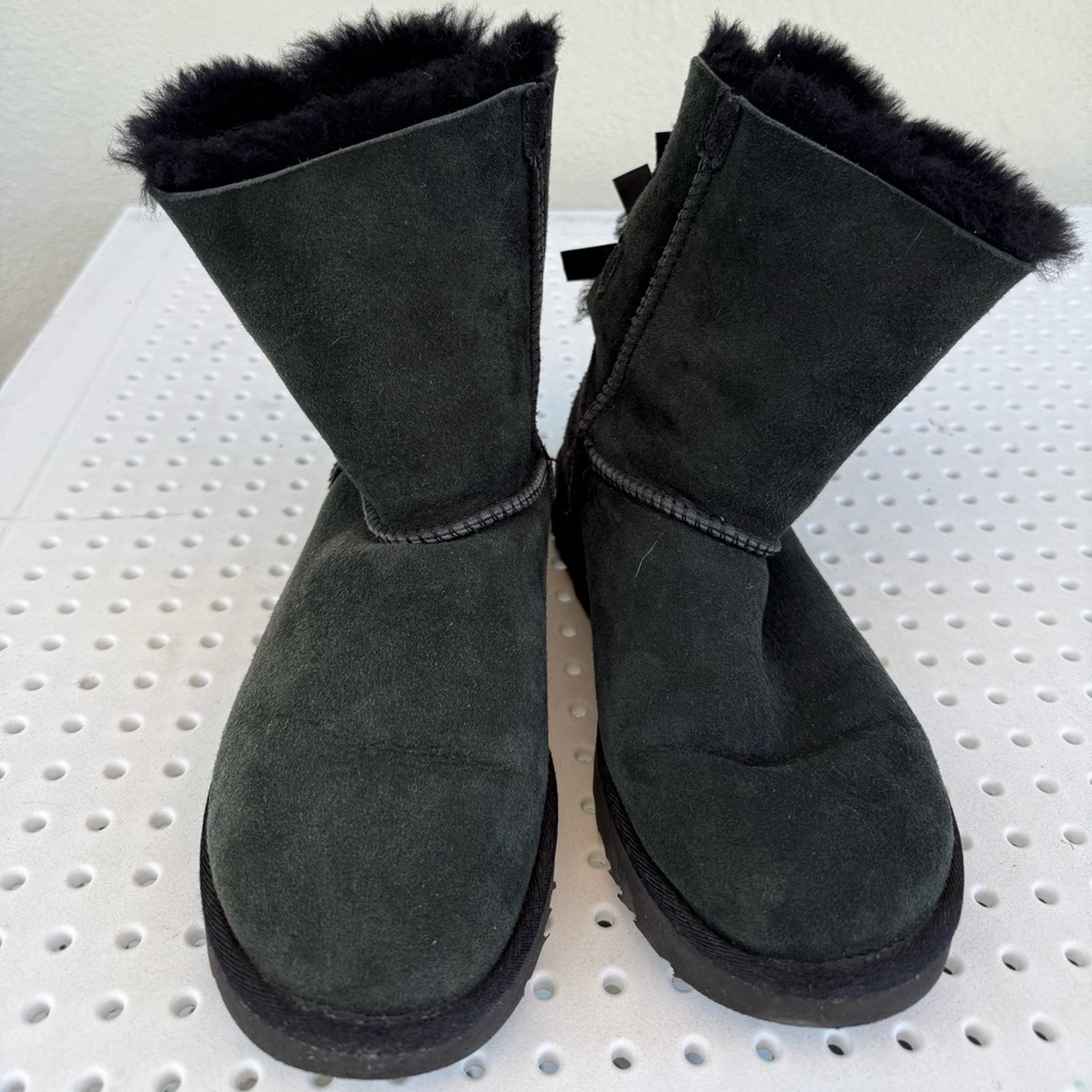 UGG Black Winter Boots with Fur Lining
